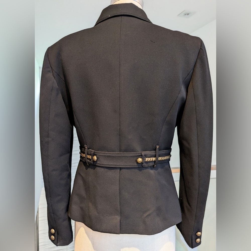 Marciano black belted blazer jacket size Med - Picture 2 of 4